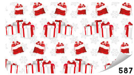 PAPEL COUCHE NAVIDEÑO MOD. 587