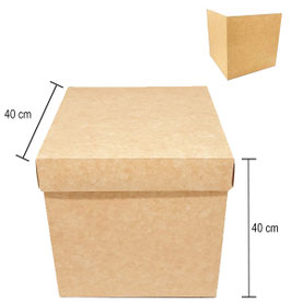 CUBO KRAFT 40X40