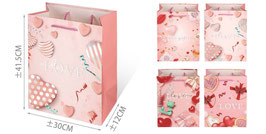 BOLSA LOVE ROSA 660667 JUMBO