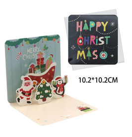 TARJETA TRIDIMENCIONAL NAVIDEÑA DS62108