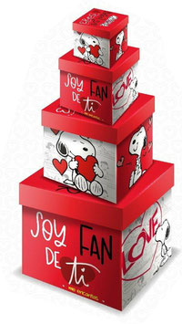 TORRE DE CUBOS RIGIDOS SNOOPY SOY TU FAN