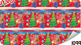 PAPEL COUCHE NAVIDEÑO MOD. 1099