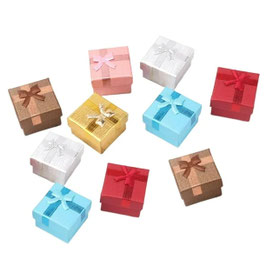 CAJA DE JOYERIA TEXTURIZADA ANILLO 4X4