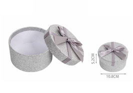 CAJA DE JOYERIA CIRCULAR DIAMANTADA 660115