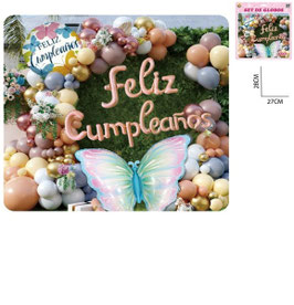 SETS DE GLOBOS FELIZ CUMPLEAÑOS DS12013