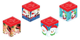 TORRE DE CUBOS MICROCORRUGADO EMPALMADO NAVIDEÑO DIAMANTE SERIE 3