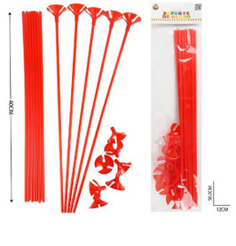 POPOTE PARA GLOBOS ROJO DS09607