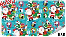 PAPEL COUCHE NAVIDEÑO MOD. 1135