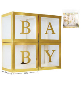 JUEGO DE CAJAS DECORATIVAS BABY DS00613