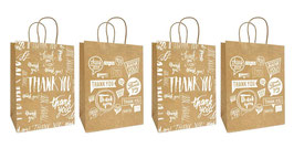 BOLSA KRAFT CON MENSAJE JUMBO DS45071