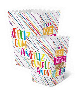CAJA PALOMERA CHICA CUMPLEAÑOS BLANCA