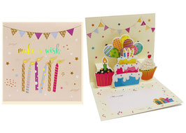 TARJETA TRIDIMENCIONAL BX09909
