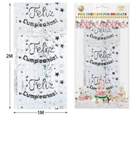 CORTINA DE CUADROS FELIZ CUMPLEAÑOS DS05828