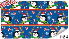 PAPEL COUCHE NAVIDEÑO MOD. 1124