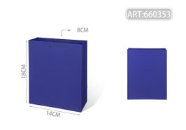 BOLSA DE COLOR PLASTIFICADA MINI 660353