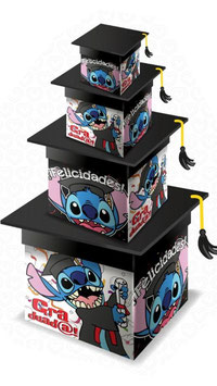 TORRE DE CUBOS STICH FELICIDADES