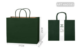 BOLSA BOND TIPO ITALIANA 660585 VERDE NAVIDAD