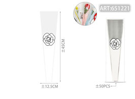 CONO DE CELOFAN CON FIGURA TROQUELADA 651221