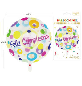 GLOBO NO.18 TRANSPARENTE DS05267