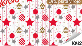 PAPEL COUCHE NAVIDEÑO MOD. 1042