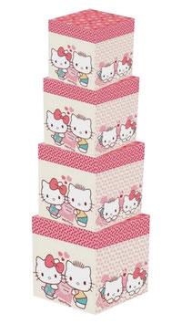 TORRE DE CUBOS RIGIDOS KITTY Y AMIGA