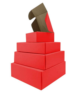 CAJA RIGIDA RELF O ECOMMERCE ROJA