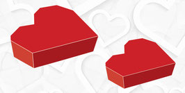 CAJA DE CORAZON EMPALMADO ROJA