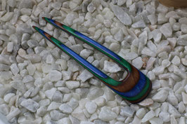 Haarforke aus Spectraply in Land & Sea 14,2 cm