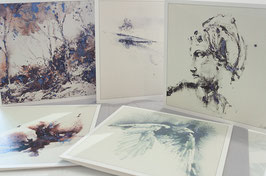 Set of 5 cards