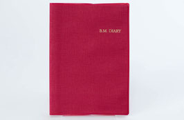 B.M.DIARY【ピンクレッド】