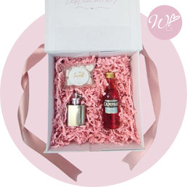 WEDDING BOX "S": MINI FIASCHETTA + CAMPARI 5CL + MENTINE