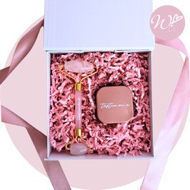 WEDDING BOX "MINI": MASSAGGIATORE VISO + CANDELA VANIGLIA