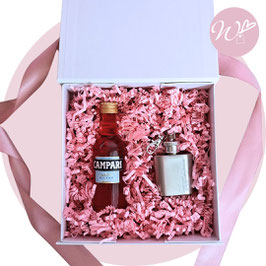 WEDDING BOX "MINI": FIASCHETTA MINI + CAMPARI 5CL