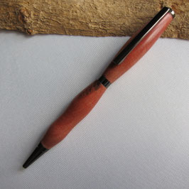 Stylo bille standard en noyer teinté