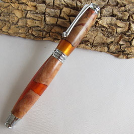 Stylo roller haut de gamme Kamet en arbousier et résine