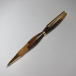 Stylo bille standard 24k en teck.