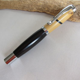 Stylo roller haut de gamme Pumari en ébène