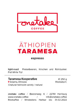 Äthiopien Taramesa - Espresso