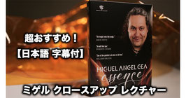 【日本語字幕付】エッセンス by ミゲル 4DVDセット / Essence (4 DVD Set) by Miguel Angel Gea