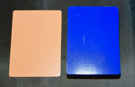 マニピュレーション用 極薄カード（青＆肌色）/ Manipulation Cards (Blue / Flesh Back)