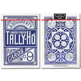 Tally-Ho Fan Back Playing Cards (Blue) / タリホー ファンバック デック（青裏）