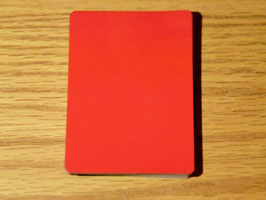 Color manipulation Cards / カラー・マニピュレーション用カード【赤/黒】