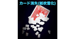 カード消失（紙吹雪化）【赤裏】