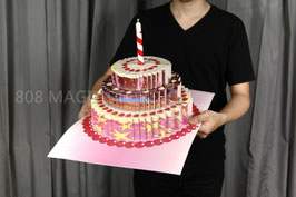 Pop up ! Big Cake / ポップアップ！巨大ケーキ（キャンドル付き）