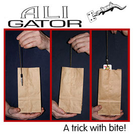 Ali Gator / アリ ゲーター（ワニ口クリップ カード当て）