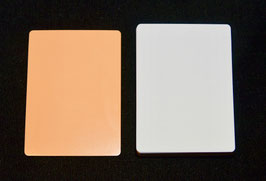 マニピュレーション用 極薄カード（白＆肌色）/ Manipulation Cards (White / Flesh Back)
