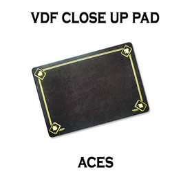 VDF Close Up Pad with Printed Aces (Black) / VDFマット（エース柄）黒色