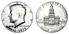 USA Half Doller 1776 - 1976（独立200周年記念 ハーフダラー）