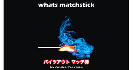 〈DL〉Whats Matchstick / ホワッツ マッチスティック（バイツアウト マッチ棒）by André Previato