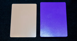 マニピュレーション用 極薄カード（紫＆肌色）/ Manipulation Cards (Purple / Flesh Back)